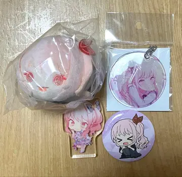 프로세카 아키야마 미즈키 모찌마스 키링 캔뱃지 코롯토