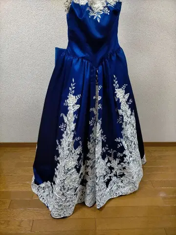 블루 계열 스테이지 드레스 컬러 드레스