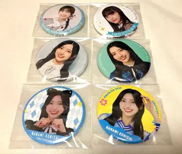 히나타자카46 코니시 나나미 캔뱃지 6개 세트