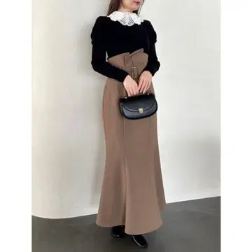 snidel 벨티드 머메이드 스커트 0