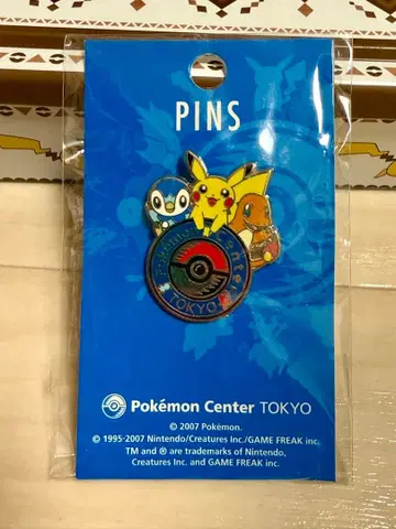 2007 포켓몬 센터 도쿄 핀즈 핀 배지
