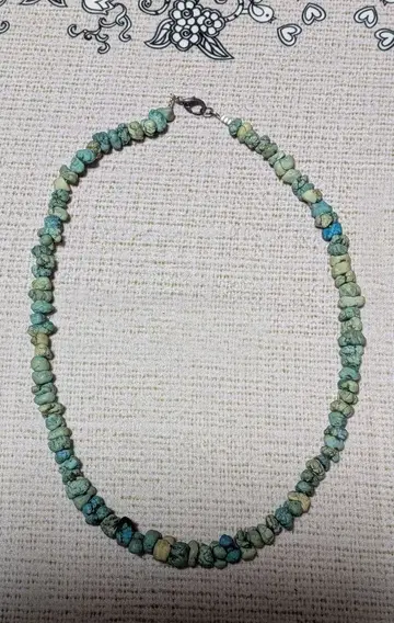 터콰이즈 비즈 목걸이