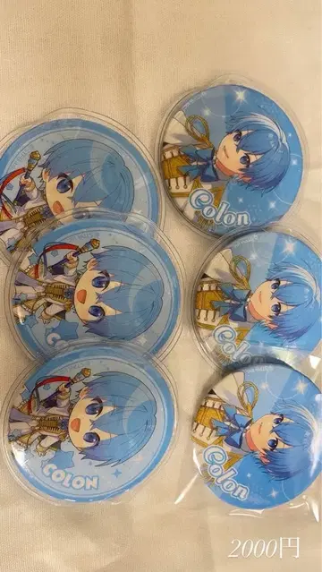 스토푸리 코론 군 캔뱃지 5개 세트