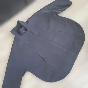 LEPSIM 그레이 판초 케이프 코트 F