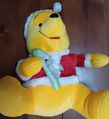 디즈니 Disney 산타 푸우 봉제 인형