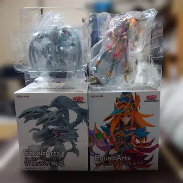 유희왕 피규어 2체 세트