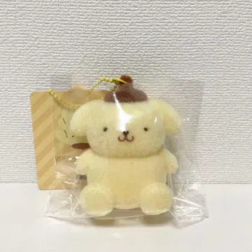 하자품 새상품 산리오 스탠다드 플로키 마스코트 홀더 폼폼푸딩