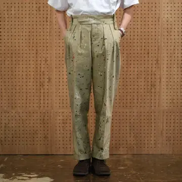 NEAT 기가 몰스킨 페인트 치노 벨트리스