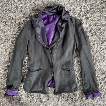 FREAKSLY 스트라이프 테일러드 자켓