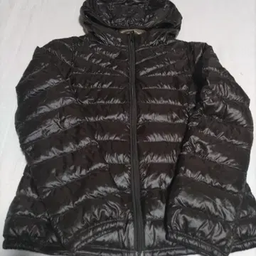 울트라 라이트 브라운 다운 자켓 S