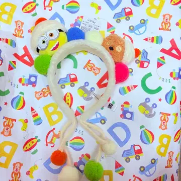 USJ 크리스마스 미니언 밥&팀 머리띠