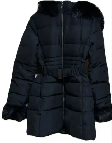 리젝시 후드 부착 다운 코트