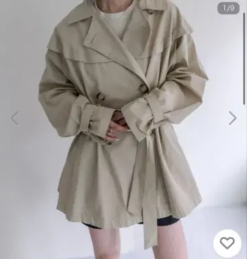 mystic 판초 베스트 트렌치