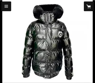 BLACK PEACH 다운 자켓 블랙