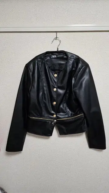 ZARA 가죽 자켓 L
