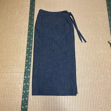 소우소우 코시키 다크 그레이 롱 스커트