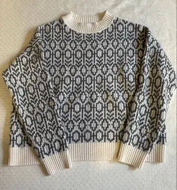 캐시미어 50 울 50 니트 프랑스 브랜드