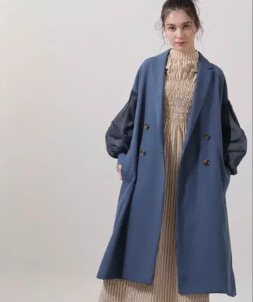 오간자 슬리브 BIG 코트