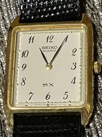 SEIKO 쿼츠 손목시계 스퀘어