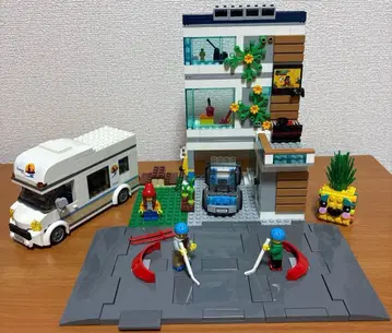 [ 12/15까지 세일 ] 레고 세트 모던 하우스 캠핑카 파인애플