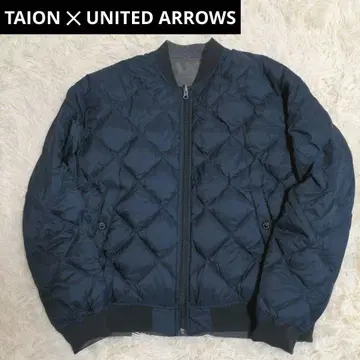 TAION UNITED ARROWS 다운 자켓 리버서블 S