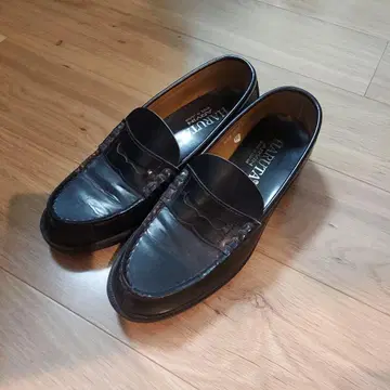 HARUTA 블랙 로퍼 27cm EEE 하루타