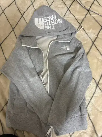 THE NORTH FACE 그레이 후드티 M