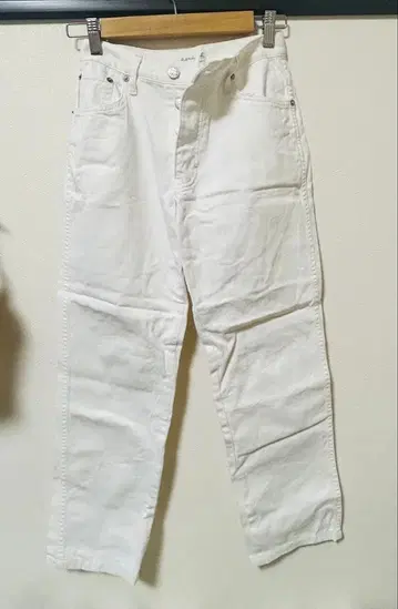 ages b. 아네스베 화이트 코튼 팬츠 프랑스제