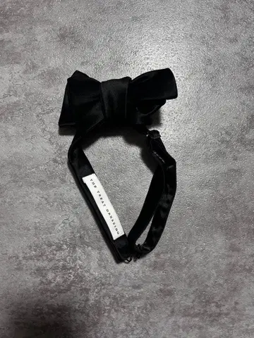 THE TREAT DRESSING 나비 넥타이 블랙 남성용