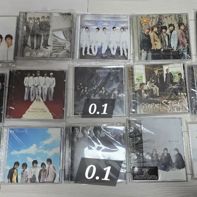 동방신기 일본 앨범 CD 모음