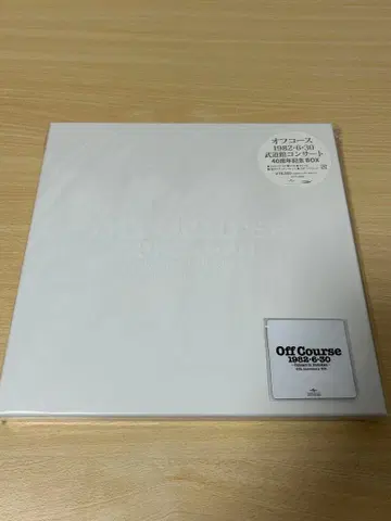 오프코스 1982.6.30 무도관 콘서트 40주년 기념 BOX