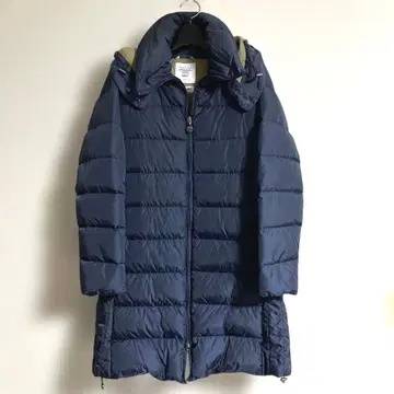 FIDELITY 다운 코트 M 사이즈 네이비 월드 데셍
