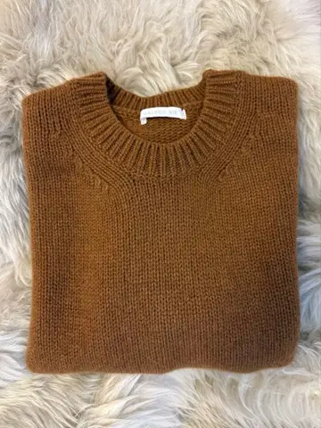 GALERIE VIE 크루넥 니트 스웨터