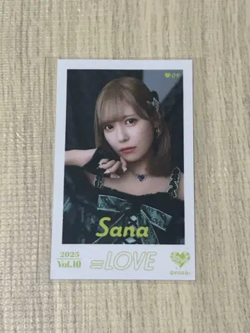 =LOVE 미니 포토 카드 레어 모로하시 사나