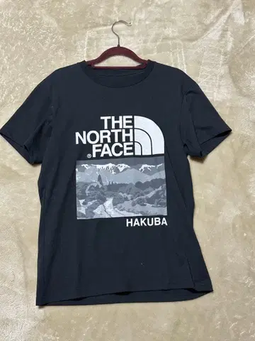 THE NORTH FACE HAKUBA 티셔츠 블랙