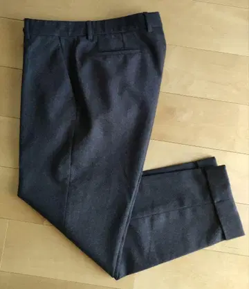 INCOTEX 브라운 울 슬랙스 46 인코텍스