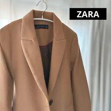 ZARA 코트 M 새상품 카멜