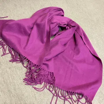 물결 무늬 따뜻한 캐시미어 숄