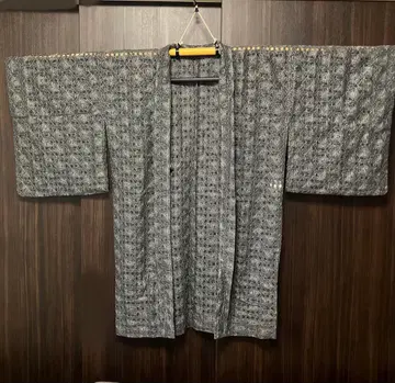 격자와 꽃무늬 레이스 겉옷 얇은 겉옷 백 포함 이치리 미사용품