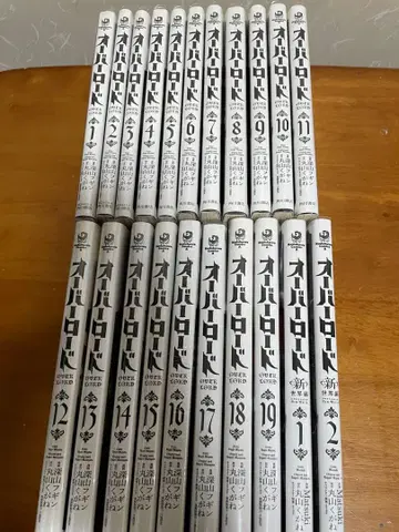 오버로드 1~19권 (전권) + 신세계편 1, 2권 (미야마 후긴)