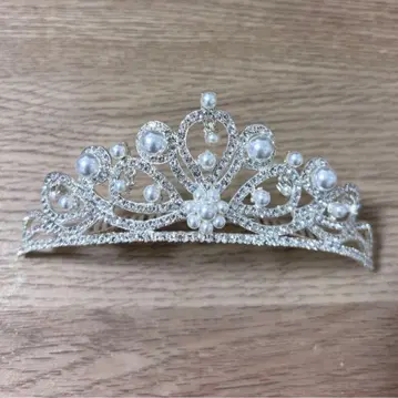 펄 티아라 웨딩 액세서리 오하시