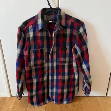 맥코이 리얼 맥코이 아메카지 울 셔츠 자켓 사이즈 14