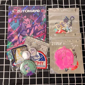 코즈단 지역 한정 계속 한밤중이면 좋을 텐데 스티커/캔뱃지/카드류 모음