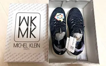 MICHEL KLEIN 네이비 스니커즈 4E 슬립온 여성용