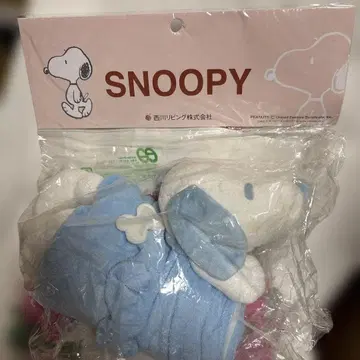 니시카와 SNOOPY 미니 무릎담요 약 50 x 70cm