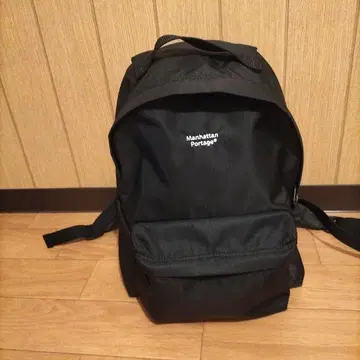 Manhattan Portage 블랙 백팩