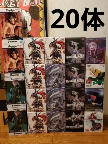 유희왕 원피스 괴수 8호 사카모토 데이즈 오버로드 피규어