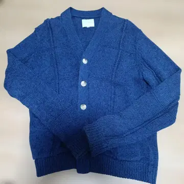 빅팀 니트 가디건