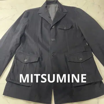 MITSUMINE 테일러드 자켓 다크 그레이