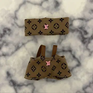 Labubu 라부부 옷 갈아입기 의류 모자 살로펫 브라운